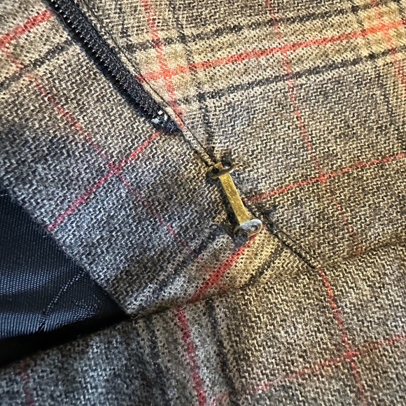 L.A.M.B. Gwen Stefani Made in JAPAN Wool Plaid Pencil Skirt 8 runs small (4 - 6) - Picture 16 of 16